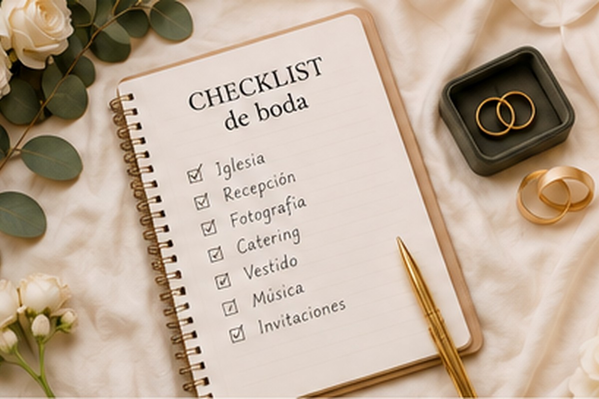 Checklist de boda de 12 meses: qué reservar primero y qué puede esperar